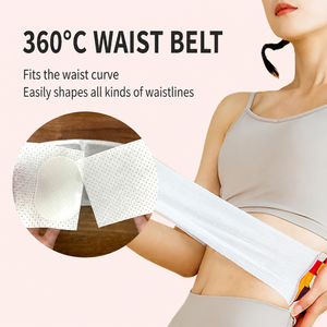 Ceinture chauffante à la moxa pour la taille, favorise la circulation du Qi et du sang, soulage l'inconfort du bas ventre pendant les règles féminines - Product Image 3