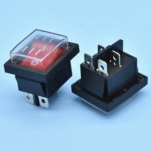 Interruptor de palanca KCD4-101, interruptor basculante de 4 pines, 16A, 125V/20A, 250V, <span class=keywords><strong>r11</strong></span>, T85, 1E4, KCD4, T120 - Product Image 5