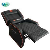 Canapé de jeu WSS 8906, canapé d'ordinateur pour salon, cuir synthétique, siège unique, fauteuil inclinable de loisirs, mobile