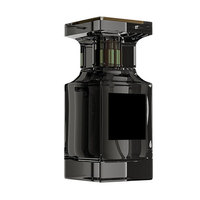 Boîte d'échantillon de bouteille en verre de parfum de luxe pour boîte en carton d'insertion de velours manuelle de parfum de 50ml