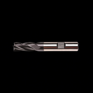 Fresa de extremo estándar HSS-Co TA1416 con recubrimiento de TiAlN, helicoidal de 30 grados, 4 filos, vástago Weldon para acabado - Product Image 3