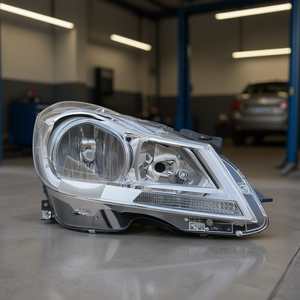 Faro Delantero Derecho para Mercedes-Benz Clase C W204 2011-2014, Halógeno Xenón, Repuesto Nuevo, Sistema de Iluminación Automotriz de 12V, Reparación y Mejora - Product Image 2