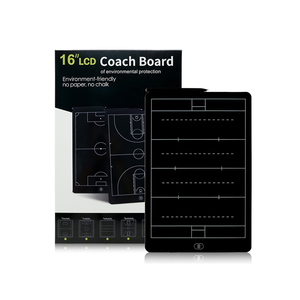 Tableau d'entraîneur de hockey Master Pro blocs-notes magnétiques LCD tableau d'entraîneur tactique pour les sports d'entraînement - Product Image 1