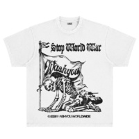 T-shirts de haute qualité 100% coton OEM, votre marque, impression 3D en relief, logo personnalisé, unisexe, manches courtes, t-shirts pour hommes, grandes tailles