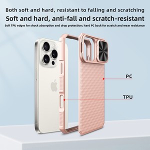 Cross-border supply, suitable for Apple <b>iPhone</b> 16 Pro Max: lens window bracket, full-coverage, drop-proof, with magnetic ring fo - Product Image 2