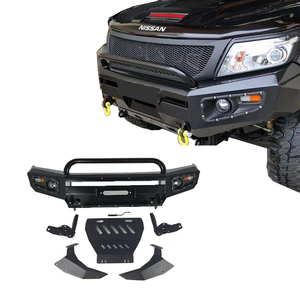 Pare-chocs avant en acier noir, 2 pièces, accessoires pour voiture, camion à poudre renforcée, marche latérale, pour <span class=keywords><strong>Nissan</strong></span> Navara NP300 Navara D40