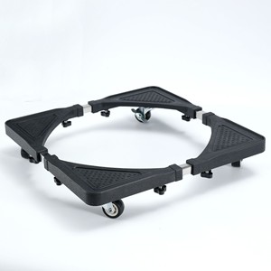 Base móvil para lavadora con 4 ruedas con freno, capacidad de 500 lb, base para lavadora con ruedas de fácil deslizamiento, construcción resistente - Product Image 1