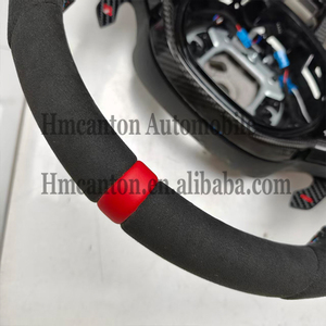 พวงมาลัยหนังกลับคุณภาพสูงสำหรับ BMW CS G30 G31 G32 X3 G01 X4 G02 M2 G87 M3 G80 M4 G82 G42 G20 LCI M5 F90 - Product Image 3