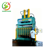 Presse à balles verticale pour carton, compacteur de déchets, presse à balles pour plastique, machine de pressage de canettes, presse hydraulique pour ferraille