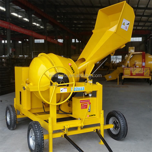 Betoneira LONTA JH500H 500L com 2 Sacos, Funil Hidráulico, Motor Diesel, Misturador de Concreto Autocarregável - Product Image 2