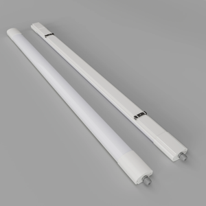 Lampe LED étanche IP66, résistante aux chocs IK08, tube lumineux LED pour éclairage industriel d'entrepôt et de garage - Product Image 1