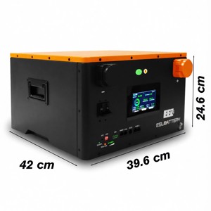 Disponibilità EU: Contenitore fai-da-te per batteria EEL 24V 8S con display e BMS JK 2A a bilanciamento attivo per celle LiFePO4 da 280AH 314AH per camper, veicoli elettrici e uso esterno - Product Image 3