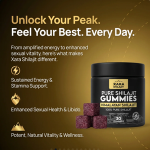 <span class=keywords><strong>XARA</strong></span> SHILAJIT PURE SHILAJIT GUMMIES - ÉRECTIONS PLUS DURTES, DÉBUTEZ ICI - Product Image 2