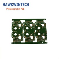 Service OEM de conception personnalisée, assemblage de circuits imprimés (PCB) électroniques à 4 couches pour vidéosurveillance, certifié ISO-9001/RoHS, épaisseur de cuivre de 0,5 mm, taille personnalisable