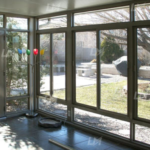 Ventanas Corredizas de Doble Vidrio para <span class=keywords><strong>Casa</strong></span>, Fabricadas en China, Ventanas de Aluminio Resistentes a Huracanes, Ventanas de Seguridad con Vidrio de Impacto - Product Image 6