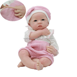 Nouveau produit 2022, poupée <span class=keywords><strong>reborn</strong></span> en silicone de 16 pouces (40 cm), peinture de bébé nouveau-né, poupée réaliste tendance pour garçons, jouet doux à faire soi-même - Product Image 4