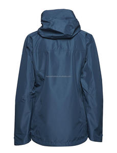 Huayuan moda OEM al aire libre impermeable Windstop senderismo laminado AC PU TPU recubierto 3L 2.5L 2L chaqueta rígida con capucha - Product Image 2