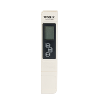 Stylo de test de qualité de l'eau, stylo de test de conductivité, testeur de température TDS/EC 2 en 1, solution nutritive, testeur hydroponique
