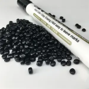 Prezzo competitivo di colore nero di plastica Master Batch manifattura PP PE PET HDPE Masterbatch nero per fibra di carbonio