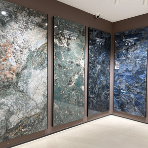 Mới Sang Trọng Trung Quốc 800X2600 Rock Tấm TV Nền Tường Gạch Gốm Mô Hình Đá Cẩm Thạch Cho Phòng Khách Thiêu Kết Đá Sản Phẩm - Product Image 1