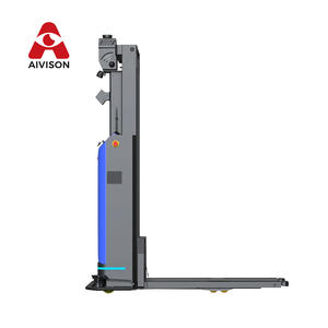 Aivison <span class=keywords><strong>AGV</strong></span> Laser SLAM Smart Stacker Carretilla elevadora inteligente AMR electrónico se mueve libremente - Product Image 3