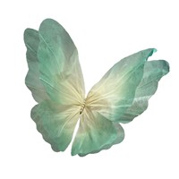 Tissu en organza papillon en fil synthétique pour vitrines de centres commerciaux, décors événementiels, ornements tridimensionnels, décorations de mariage