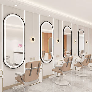 제조업체의 인기 판매 대형 풀사이즈 스타일링 헤어 살롱 벽걸이형 헤어 및 메이크업 LED 뷰티 살롱 거울 - Product Image 6