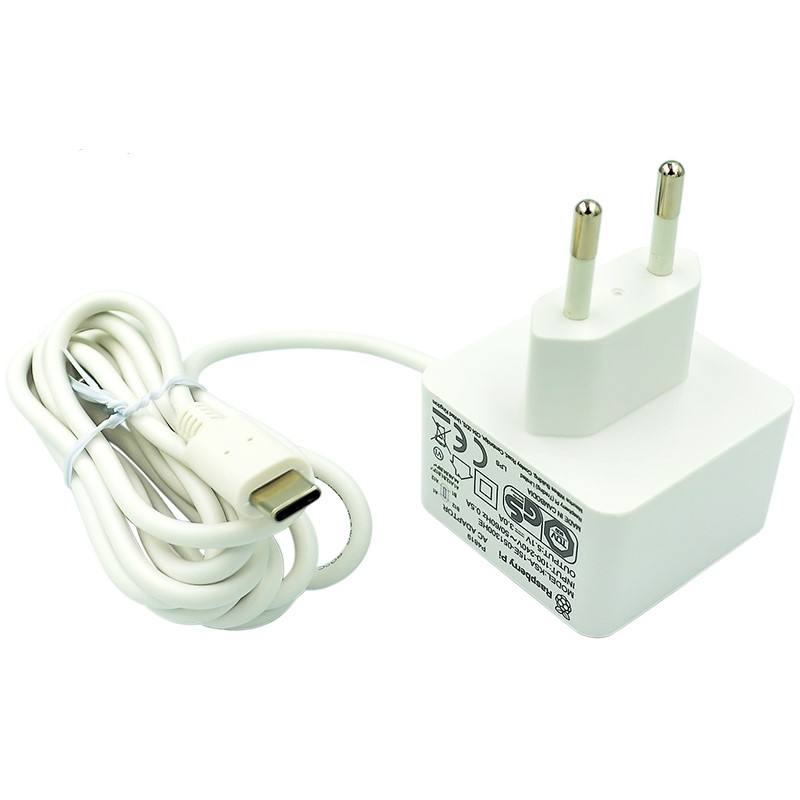 Raspberry Pi 4 公式電源 15.3W USB-C DC アダプター 5.1V 3A 充電器