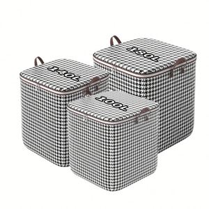 Custom <b>Clothes</b> <b>Storage</b> Box Large Capacity 180L Women Foldable Non Woven Fabric Organizer Bag for Clothing - Product Image 2