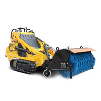 Mini chargeuse sur chenilles Meng 200 kg - 500 kg avec excavatrice