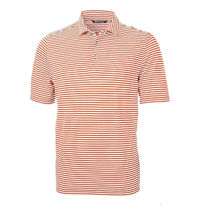 Polo personnalisé grande taille pour hommes design rayé confortable tissu tricoté exportation orientée depuis le Bangladesh - Product Image 1