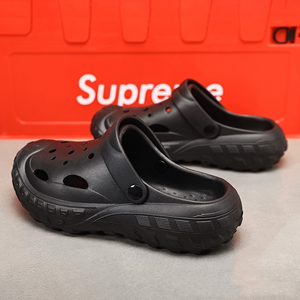 Hot Sale Garden Shoes for Couples <strong>Tank</strong> Soles Non-slip EVA Step on Poo Beach Shoes Hole Shoes Clogs - Product Image 3