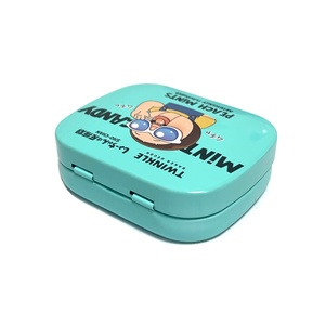Boîte d'emballage métallique, design personnalisé, petite boîte de rangement pour bonbons et sucre, boîte en étain imprimée sur mesure - Product Image 5
