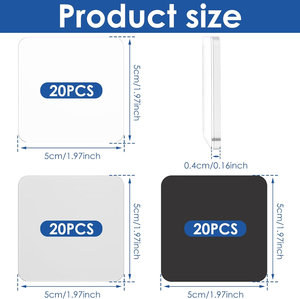 Imán de Refrigerador Acrílico de Diseño Moderno, Personalizado, para Decoración de Estilo de Vida, Servicio de Empaquetado de Regalos - Product Image 3