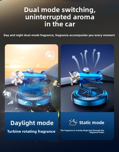 Ambientador Solar de Plástico para Coche, Adorno para Consola Central con Fragancia a Gardenia - Product Image 6