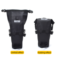 Sac de vélo imperméable Mountain Land sous le siège Selle de vélo Pack de vélo sous le siège Vélo de route poche Sacoches de selle de vélo