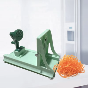 Trancheuse à légumes à manivelle, trancheuse à légumes pour usage domestique, trancheuse à légumes multifonction en plastique - Product Image 4