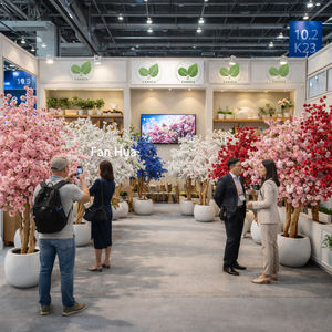 Albero di Ciliegio Artificiale da Interno, Albero di Sakura in Vaso Fatto a Mano per Decorazioni Commerciali e Domestiche - Product Image 6