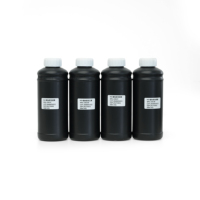 Encre UV d'impression numérique flexible C M Y K 1L, forte adhérence pour l'impression d'emballages et d'étiquettes