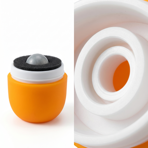 Flacon applicateur roll-on en silicone personnalisé, rechargeable, avec bille roulante, pour marque privée, en vrac, vide, anti-fuite, format voyage - Product Image 3