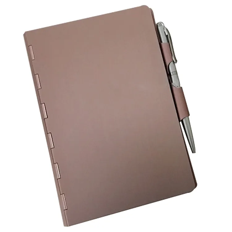 Emboss aluminium cover gepersonaliseerde agenda