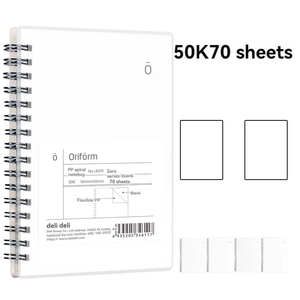 Quaderno a Spirale Deli L5070, Formato A5, Righe Orizzontali, <span class=keywords><strong>Quadretti</strong></span>, Pagine Bianche, Alta Qualità per Studenti e Ufficio - Product Image 2