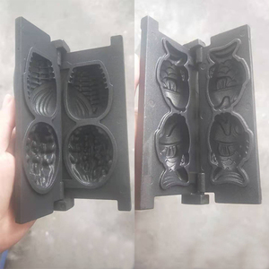 Machine à snack Taiyaki fourrée en forme d'ours et de pingouin, à haute productivité, 220V, vendue en usine, pour boulangerie électrique - Product Image 5