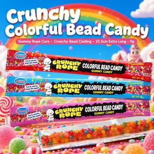 Caramelos de Goma con Sabor a Frutas, Coloridos y Crujientes, con Diseño de Dibujos Animados, para Niños, 9g, Venta al Por Mayor OEM - Product Image 1