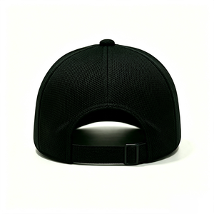 Seamless One-Piece Molded Mesh 5-Panel Baseball <b>Cap</b> Unisex Breathable Structured Sport Hat 3D <b>Mountain</b> Embroidery Letter OEM ODM - Product Image 4