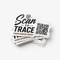 Autocollants personnalisés avec logo imprimé, résistants aux UV, en vinyle PVC auto-adhésif, brillant, mat, imperméable, découpés à la forme, avec code QR