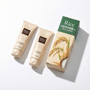 Nettoyant Visage Thérapeutique au Riz 150 ml – Extrait de Riz – Pour Tous Types de Peaux – Kit de Nettoyage - Product Image 1
