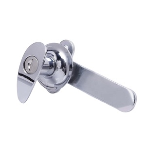 Industrial Zinc Electrical Cabinet <strong>Handle</strong> <strong>Lock</strong> with Key for <strong>Window</strong> and Door Making Machinery - Product Image 2
