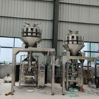 Machine de pesage, d'emballage, de remplissage et de scellage automatique multi-têtes de haute précision pour aliments surgelés, noix, plastique et papier