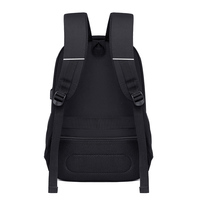 Ransel Laptop Tahan Air Kapasitas Besar untuk Perjalanan Bisnis dan Sehari-hari dengan Port Pengisian Daya USB, Tas Buku Tahan Aus untuk Pelajar